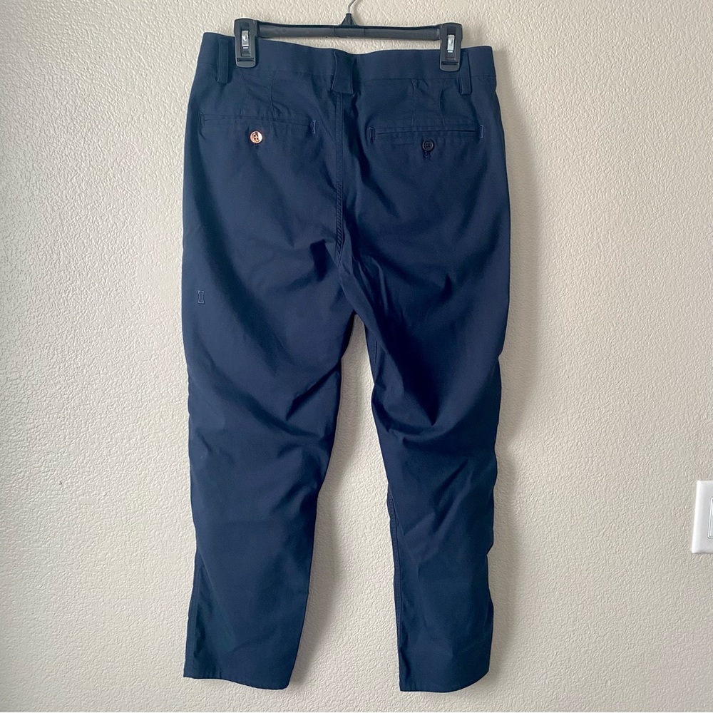 Kit and Ace Men’s Navy Blue Comfort Pants Slim Fit. 34” x 28” - Picture 3 of 10